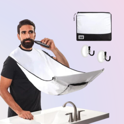 Male Beard Shaving Apron Care Clean Hair